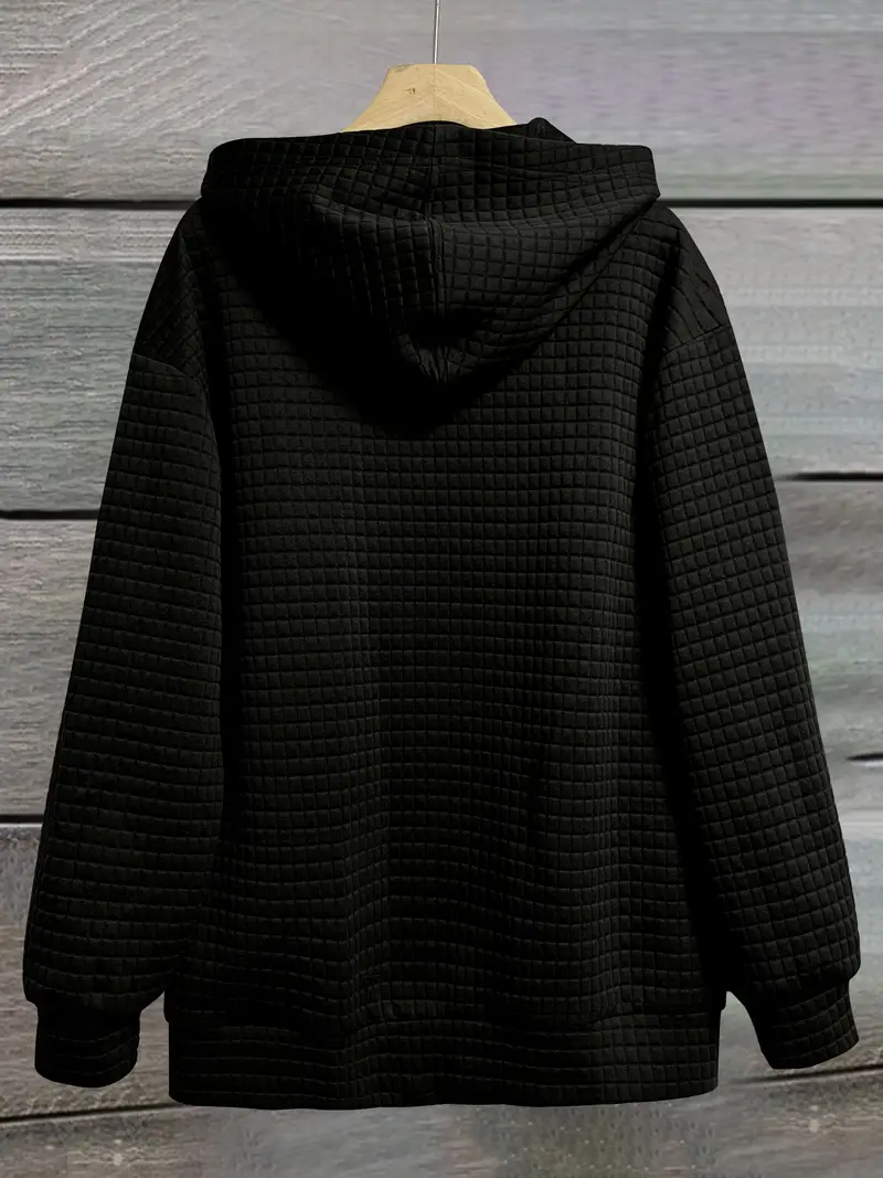 Mektup Baskılı Fermuarlı Çift Cep Kapşonlu Rahat Uzun Kollu Bağcıklı Kadın Sweatshirt